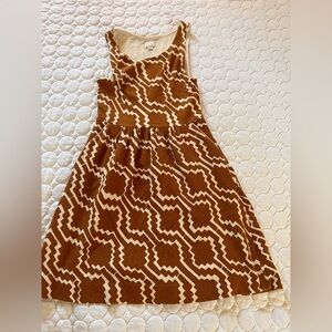 Anthroplogie patterned dress
